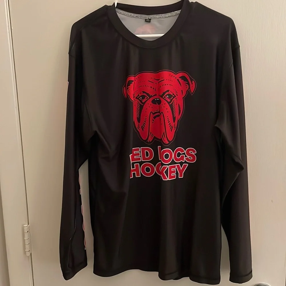 Red Dogs Hockey Rashguards - Picture 1 of 5